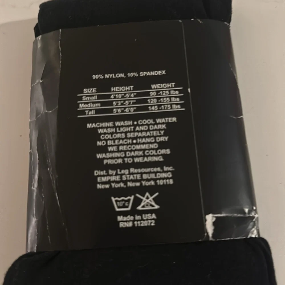 Two Pairs of Medium Tights/Legwear
